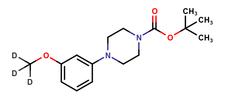tert-butyl 4-(3-methoxy-d3-phenyl)piperazine-1-carboxylate