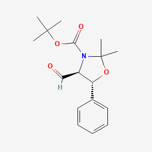 tert-butyl(4S,5R)-4-formyl-2,2-dimethyl-5-phenyl oxazolidine-3-carboxylate
