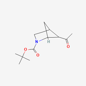 tert-butyl 5-acetyl-2-azabicyclo[2.1.1]hexane-2-carboxylate
