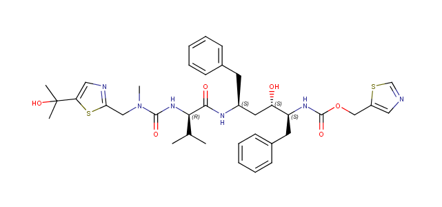 thiazol-5-ylmethyl ((2S,3S,5S)-3-hydroxy-5-((R)-2-(3-((5-(2-hydroxypropan-2-yl)thiazol-2-yl)methyl)-