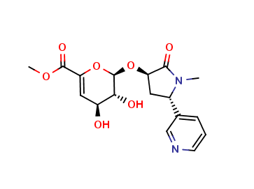 trans-3'-Hydroxycotinine-O-(4-deoxy-4,5-didehydro)--D-glucuronide, Methyl Ester