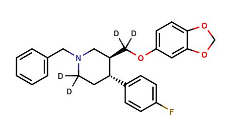 trans N-Benzyl Paroxetine-d4