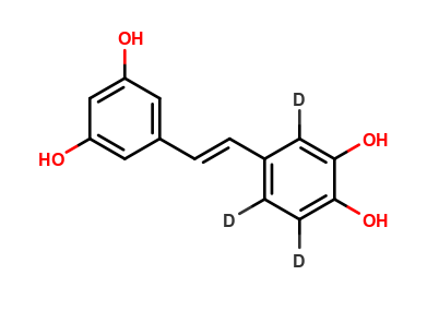 trans-Piceatannol-d3 (major)