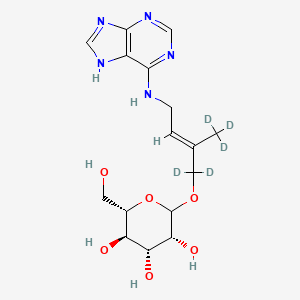 trans-Zeatin-D5 O-glucoside