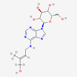 trans-Zeatin-d5 N9-glucoside